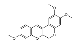 2,3,9-trimethoxy-6,6a-dihydrorotoxen Structure