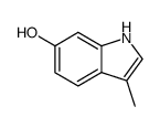 6-hydroxyskatole structure