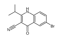 6-Bromo-2-isopropyl-4-oxo-1,4-dihydroquinoline-3-carbonitrile picture