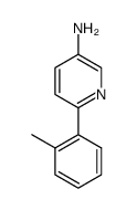 6-(o-tolyl)pyridin-3-ylamine结构式