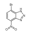 7-bromo-4-nitro-1H-benzotriazole Structure