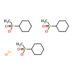 tris(cyclohexyl(Methyl)phosphoryl)oxy)aluMinuM结构式