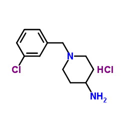 1-(3-Chloro-benzyl)-piperidin-4-ylamine hydrochloride picture