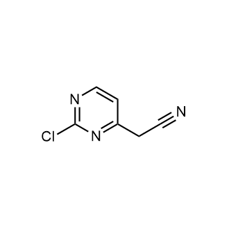 2-(2-氯嘧啶-4-基)乙腈结构式