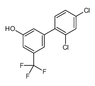 3-(2,4-dichlorophenyl)-5-(trifluoromethyl)phenol结构式