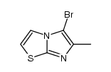 5-bromo-6-methylimidazo[2,1-b]thiazole Structure