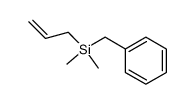 Dimethylallylbenzylsilane Structure