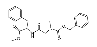 Z-Sar-Phe-OMe结构式