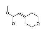 Methyl 2-(dihydro-2H-pyran-4(3H)-ylidene)acetate Structure