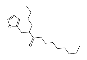 5-(furan-2-ylmethyl)tetradecan-6-one结构式