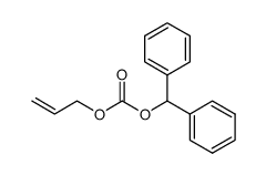 allyl diphenylmethylcarbonate Structure