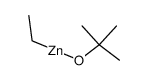 t-C4H9OZnEt结构式