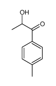 2-hydroxy-1-(4-methylphenyl)propan-1-one结构式