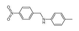 N-(4-nitro-benzyl)-p-toluidine结构式