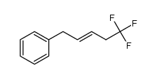 (5,5,5-trifluoropent-2-en-1-yl)benzene Structure