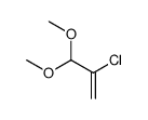 2-chloro-3,3-dimethoxyprop-1-ene Structure