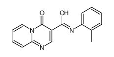 N-(2-methylphenyl)-10-oxo-1,7-diazabicyclo[4.4.0]deca-2,4,6,8-tetraene-9-carboxamide结构式