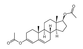 TESTOSTERONE ENOL DIACETATE structure