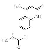 [3-(3-methylbut-2-enoylamino)phenyl] N-methylcarbamate Structure