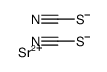 strontium,dithiocyanate Structure