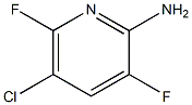 5-Chloro-3,6-difluoropyridin-2-amine Structure