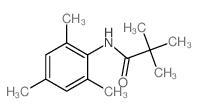 Propanamide,2,2-dimethyl-N-(2,4,6-trimethylphenyl)-结构式