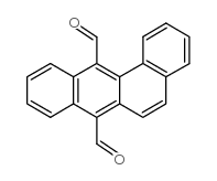 BENZ[A]ANTHRACENE-7,12-DICARBOXALDEHYDE Structure