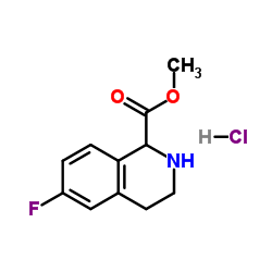 6-氟-1,2,3,4-四氢异喹啉-1-甲酸甲酯盐酸盐图片
