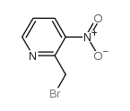 2-(bromomethyl)-3-nitropyridine Structure