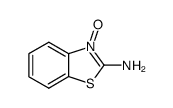 2-Benzothiazolamine,3-oxide(9CI) Structure