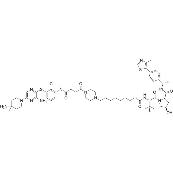 PROTAC SHP2 degrader-1 Structure