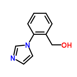 (2-Imidazol-1-yl-phenyl)methanol Structure