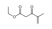 4-PENTENOIC ACID, 4-METHYL-3-OXO-, ETHYL ESTER Structure