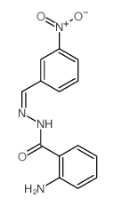 Benzoic acid, 2-amino-,2-[(3-nitrophenyl)methylene]hydrazide picture