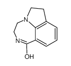 3,4,6,7-Tetrahydropyrrolo(3,2,1-jk)(1,4)benzodiazepin-1(2H)-one Structure