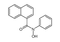 N-hydroxy-N-phenylnaphthalene-1-carboxamide Structure