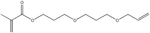 DI(PROPYLENE GLYCOL) ALLYL ETHER METH- structure