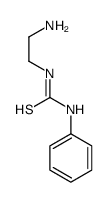 1-(2-aminoethyl)-3-phenylthiourea structure