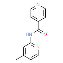 N-(4-METHYL-PYRIDIN-2-YL)-ISONICOTINAMIDE结构式