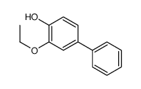 [1,1-Biphenyl]-4-ol,3-ethoxy-(9CI) structure