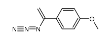 1-(1-azidovinyl)-4-methoxybenzene结构式