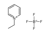 1-ETHYLPYRIDINIUM TETRAFLUOROBORATE Structure