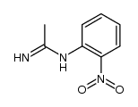 N-(2-nitrophenyl)acetamidine Structure