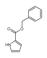 1H-pyrrole-2-carboxylic acid benzyl ester Structure