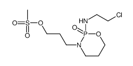 3-[2-(2-chloroethylamino)-2-oxo-1,3,2λ5-oxazaphosphinan-3-yl]propyl methanesulfonate Structure