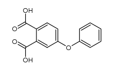 4-苯氧基邻苯二甲酸结构式