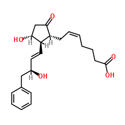 16-PHENYL TETRANOR PROSTAGLANDIN E2 structure