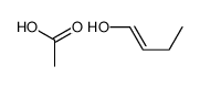 Butenol, acetate Structure