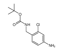 N-Boc-4-amino-2-chlorobenzylamine structure