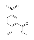 methyl 5-nitro-2-vinylbenzoate结构式